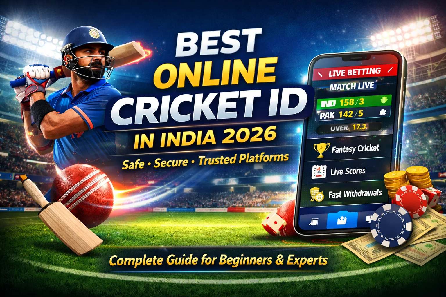 Best Online Cricket ID in India 2026
