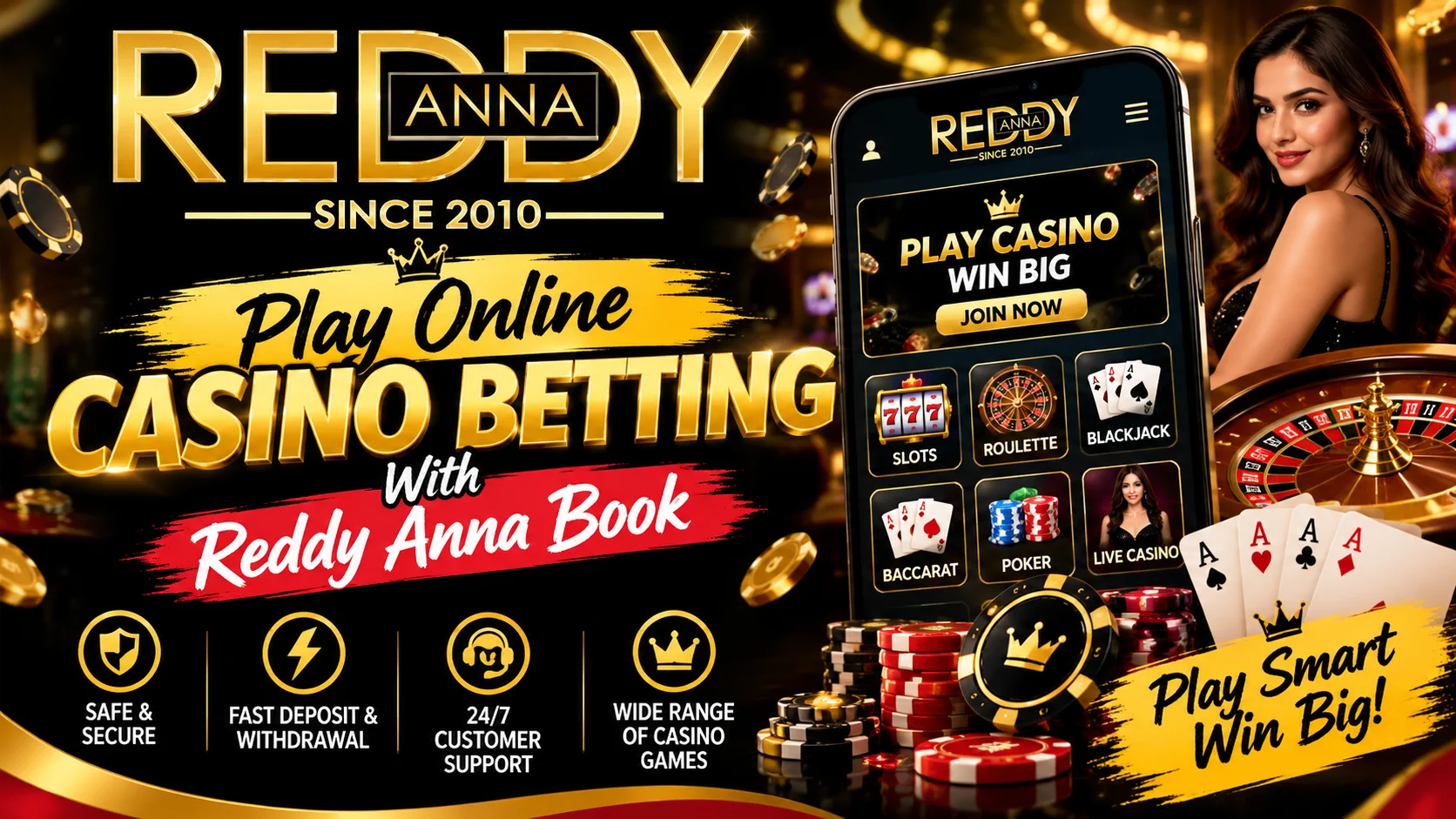 Play Online Casino Betting With Reddy Anna Book